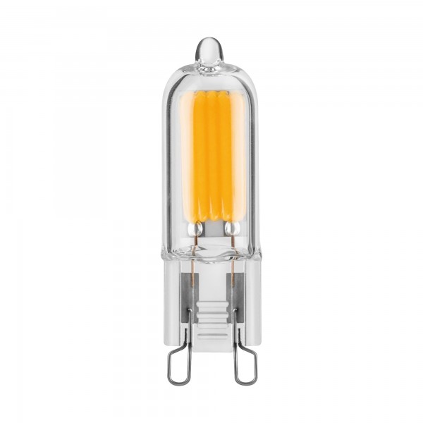Bomb.led g9 230v.  2w.cob calida (caja de 10 unidades)