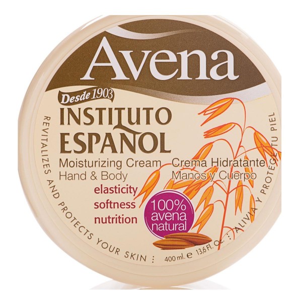 Instituto español avena crema hidratante 400ml