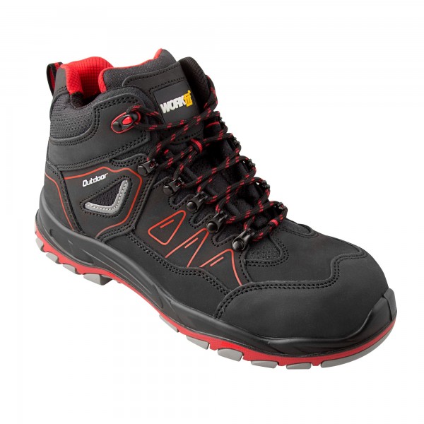 Bota seg. workfit outdoor rojo s3 41
