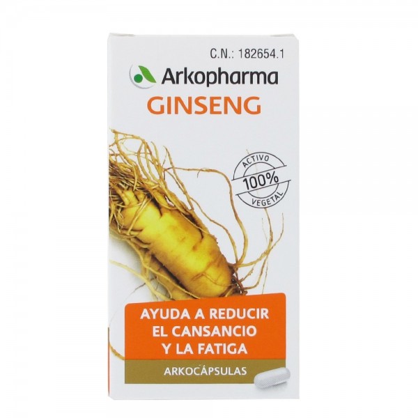 Arkopharma Arkocaps Ginseng 45 Cápsulas