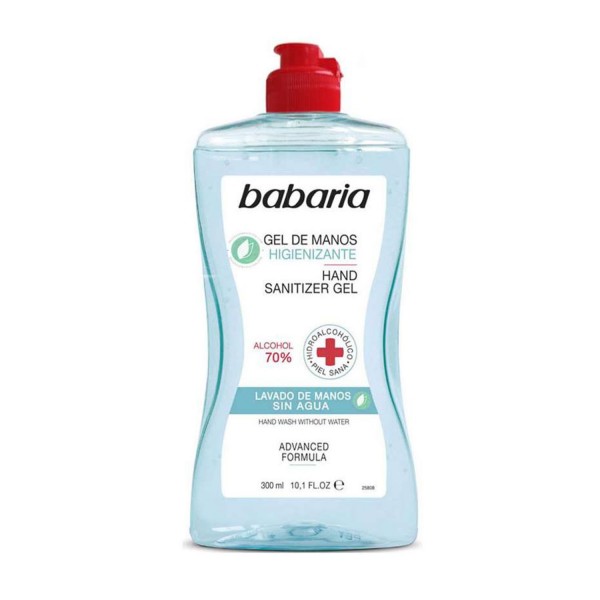 Babaria higienizante gel de manos alcohol 70% 300ml