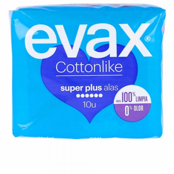 EVAX COTTONLIKE SUPER PLUS ALAS 10 UDS