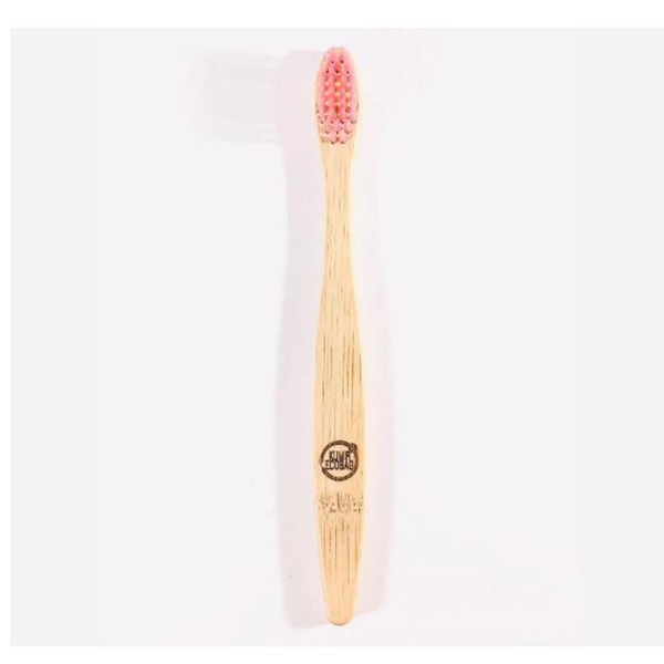 Lovyc kids bambu cepillo de dientes rosa 50gr