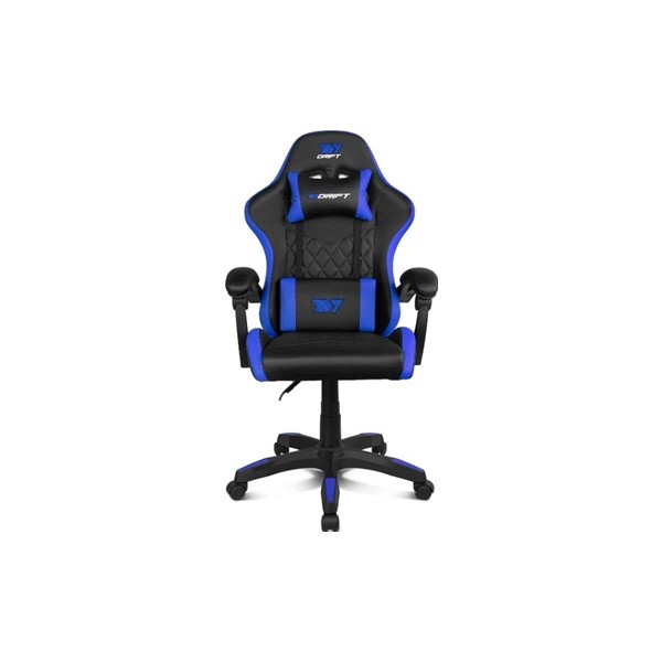 Drift silla gaming dr35 negra-azul eléctrico