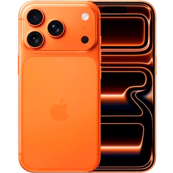Apple iphone 17 pro naranja cósmico / 12+512gb / 6.3" oled 120hz