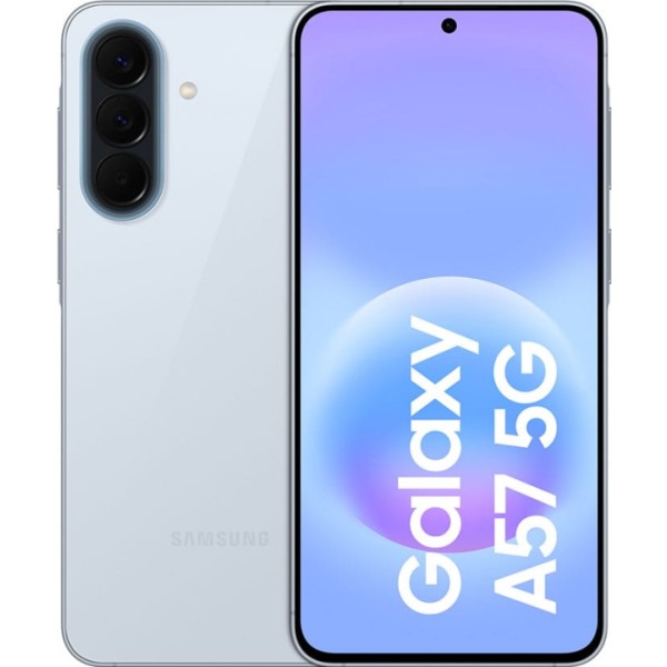 Samsung galaxy a57 5g light blue / 12gb + 512gb / 6,7" super amoled plus fhd+