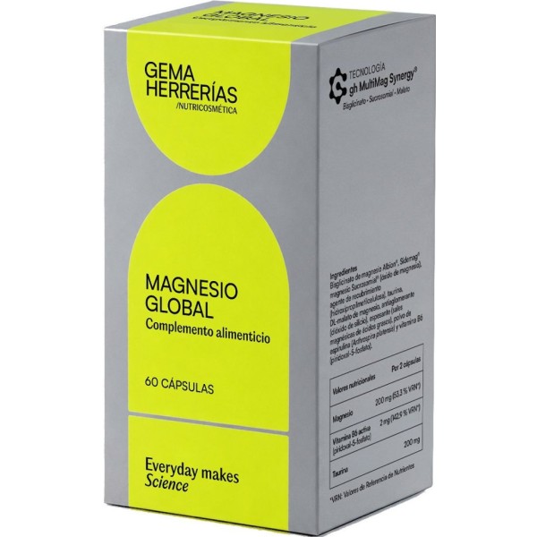 Gema Herrerías Magnesio Global 60 Cápsulas