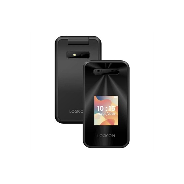 Logicom fleep s90 móvil básico 4g 2.40" ds negro